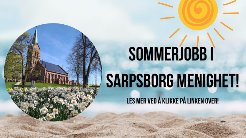 Sommerjobb for ungdom i Sarpsborg kirke