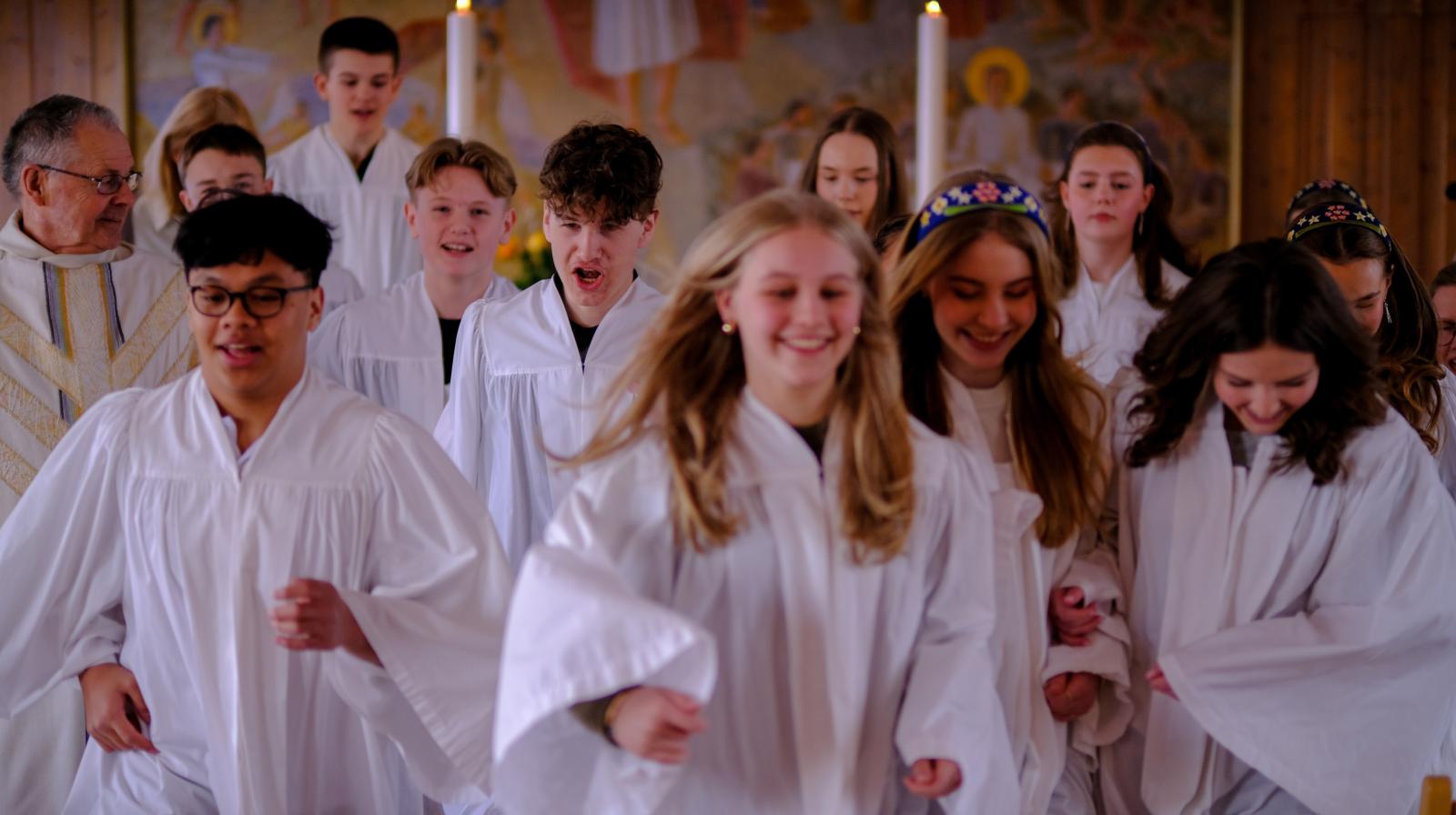Konfirmanter på Svalbard - Foto Den norske kirke