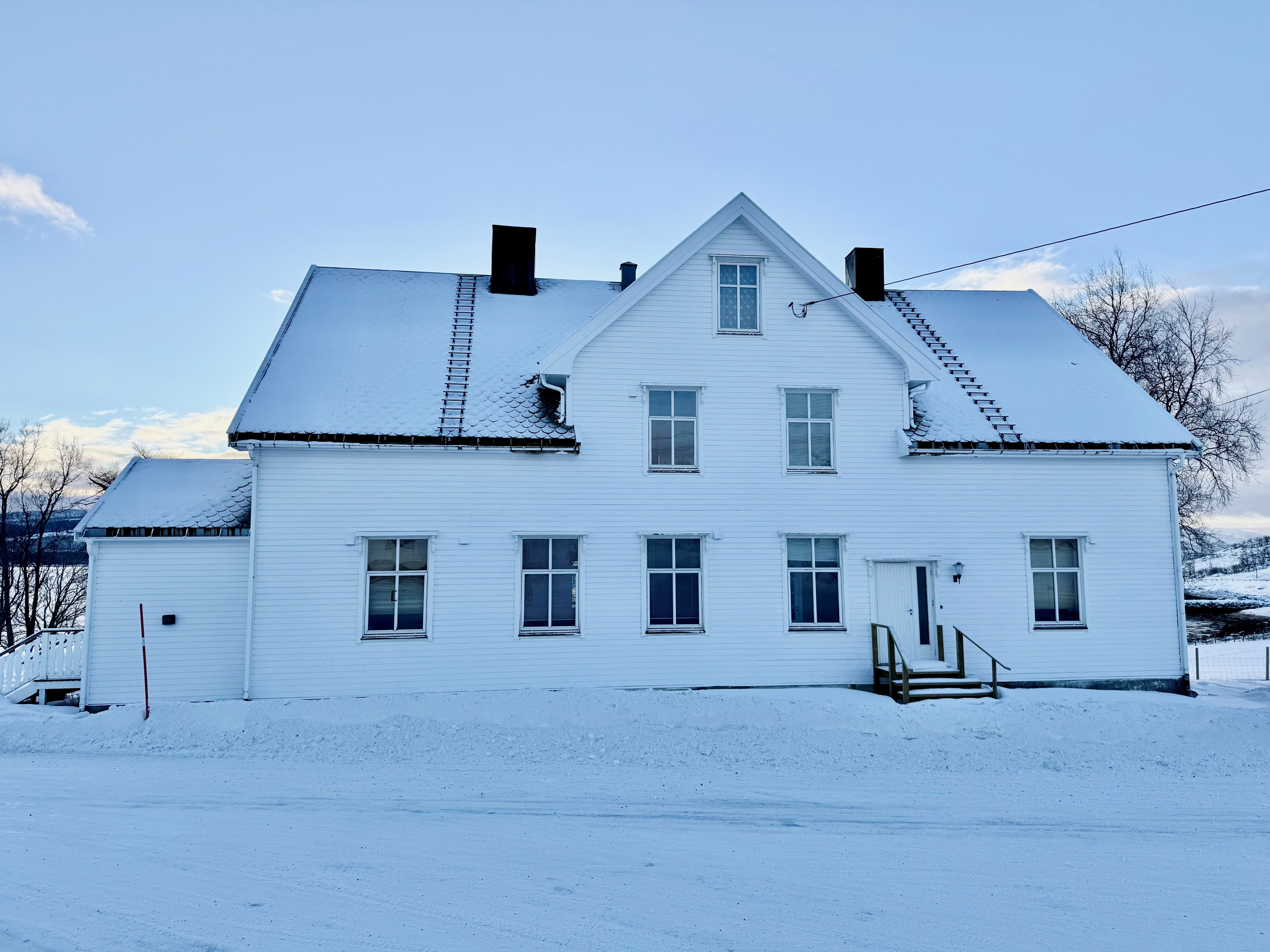 Ofoten prestegård vinteren 2026