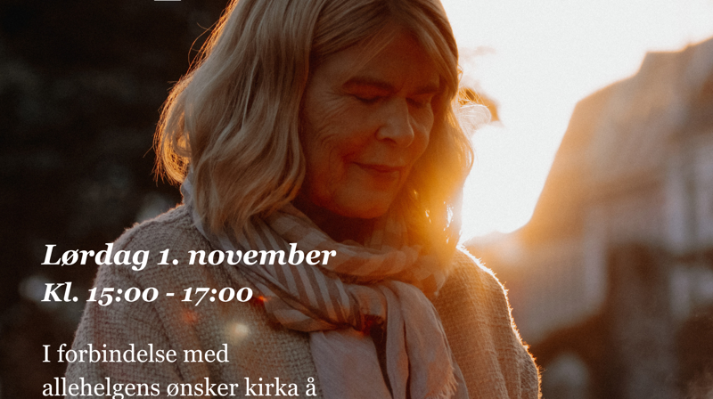 Kaffe og prat på kirkegården