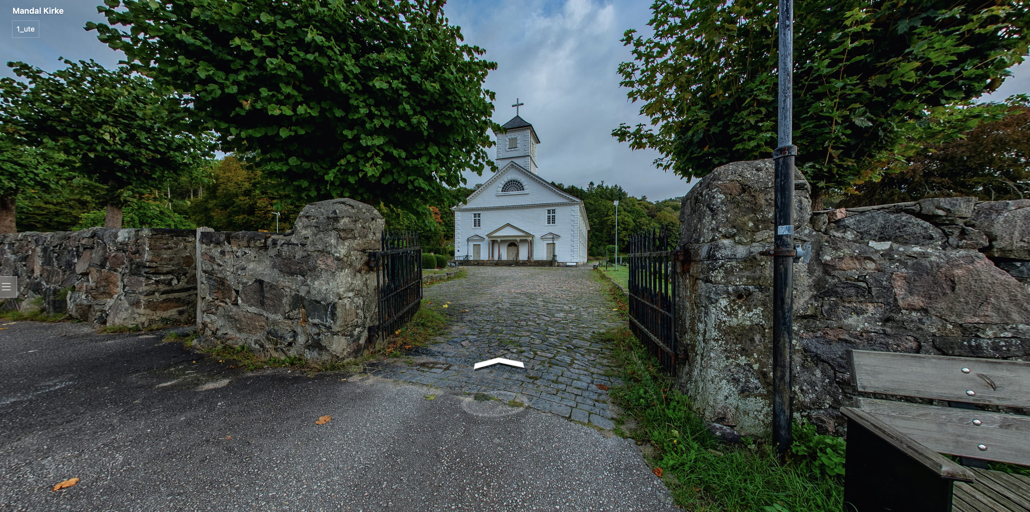 Digital omvisning ved Mandal kirke