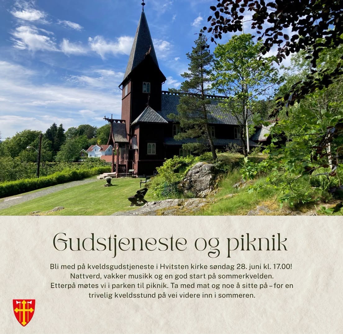 Gudstjeneste og piknik i parken!