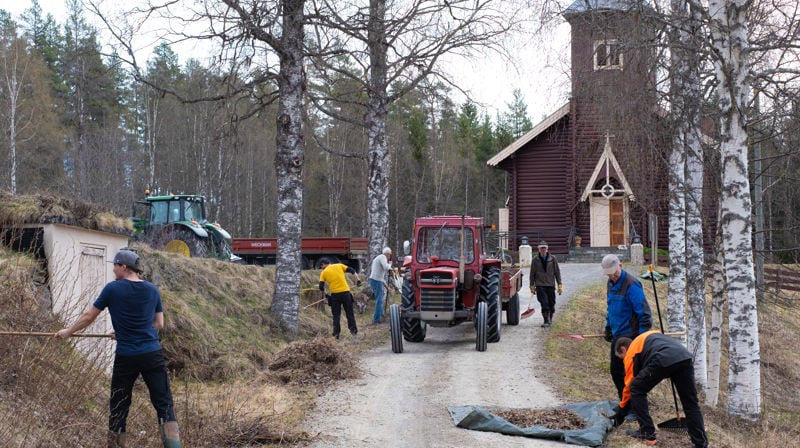 Vårdugnad ved Plassen kirke - foto: Anders Nyhuus