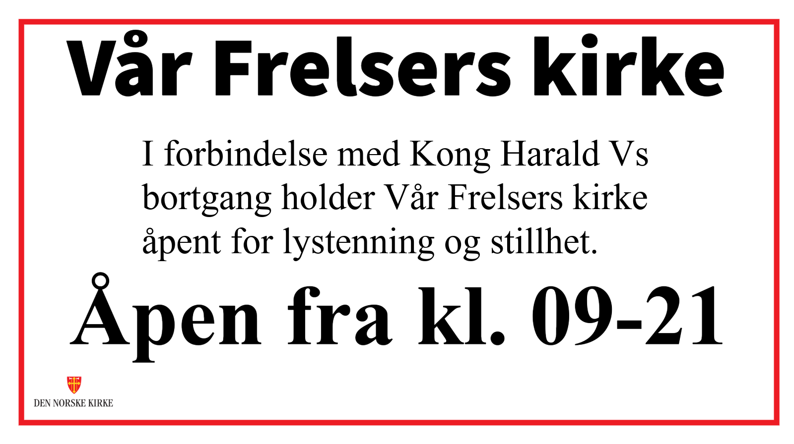 Åpen kirke