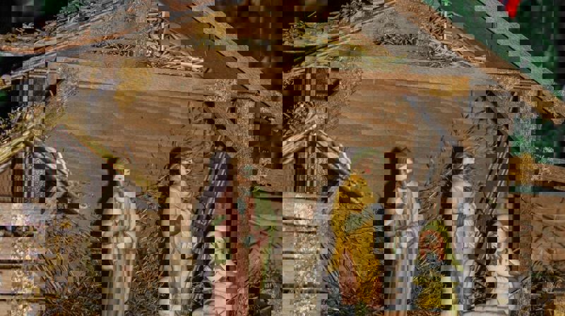 Utstilling av Julekrybber i Egge Kirke