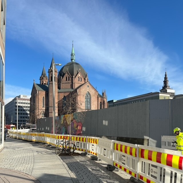 Trefoldighetskirken renoveres