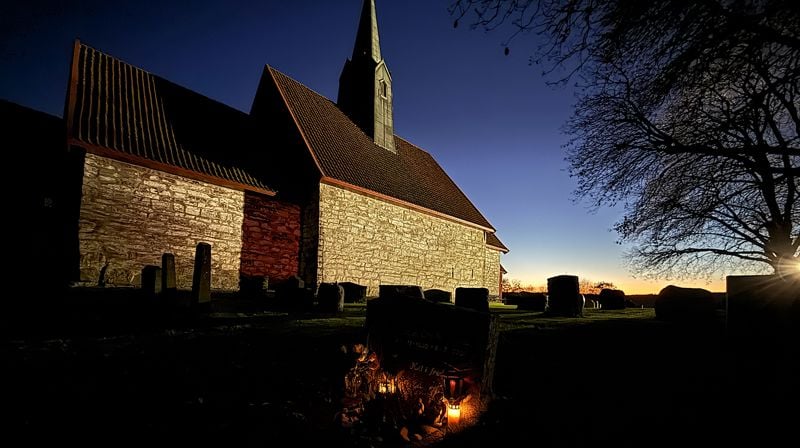 Nå gjøres kirkegården vinterklar