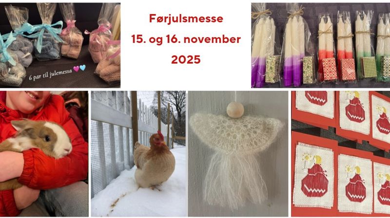 Velkommen til Førjulsmesse