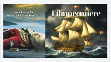 Den dramatiske historien om sjøhelten Iver Huitfeldt har blitt film. Velkommen til filmpremiere i Hurum kirkestue på Klokkarstua!