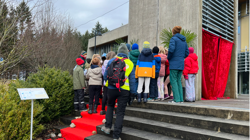 Påskevandring rundt klokketårnet