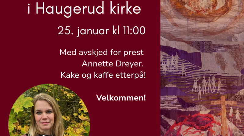 Avslutning for Annette Dreyer