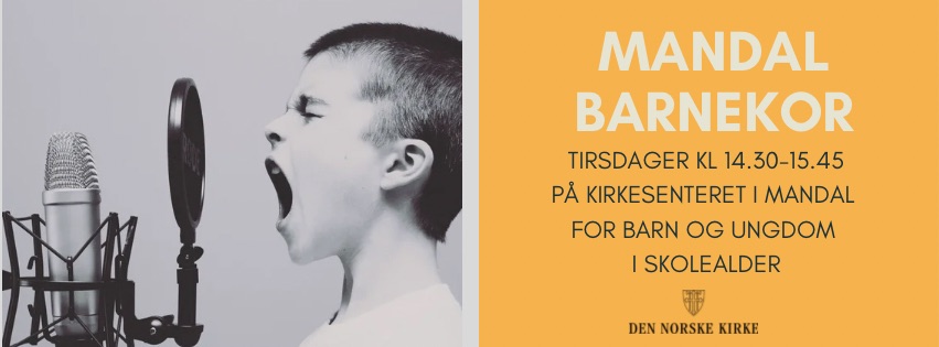 Bli med og syng i Mandal barne- og ungdomskor