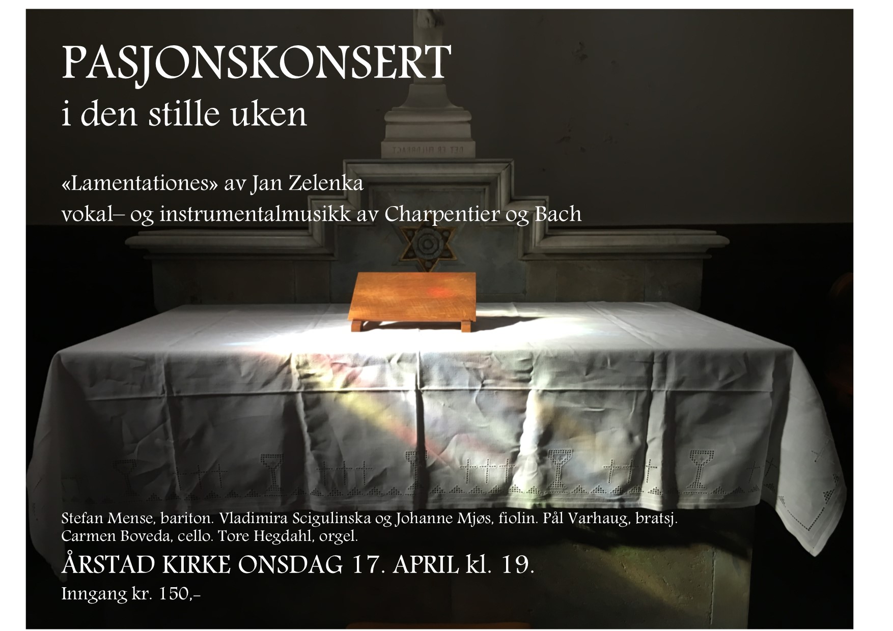 Pasjonskonsert i den stille uken