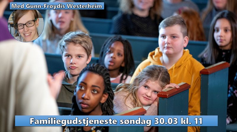 Familiegudstjeneste og familiedag 30. mars