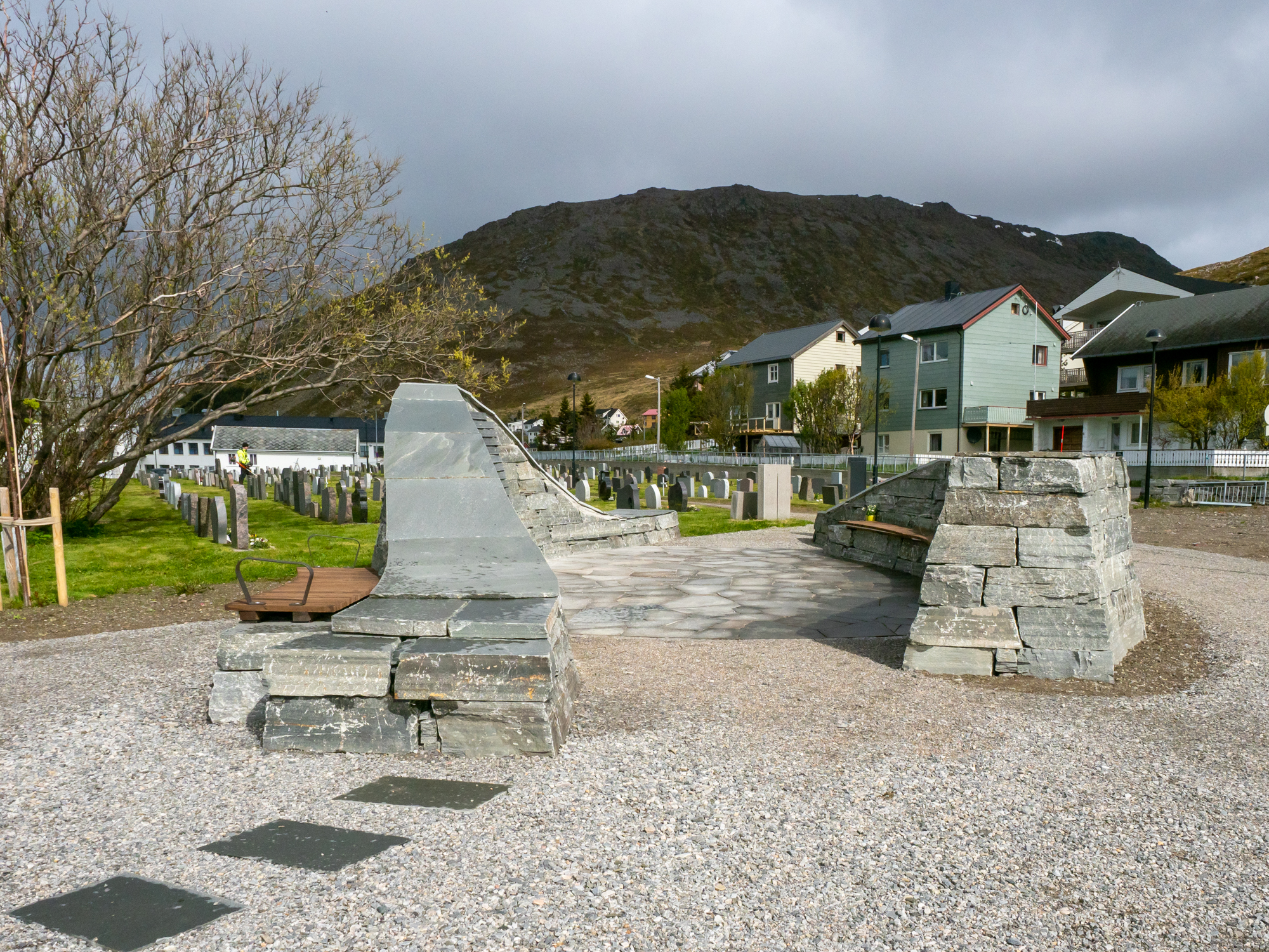 Minnelunden i Honningsvåg