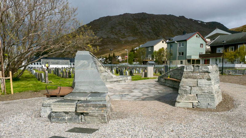 Minnelunden i Honningsvåg