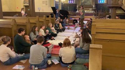 Babysang i Kampen kirke