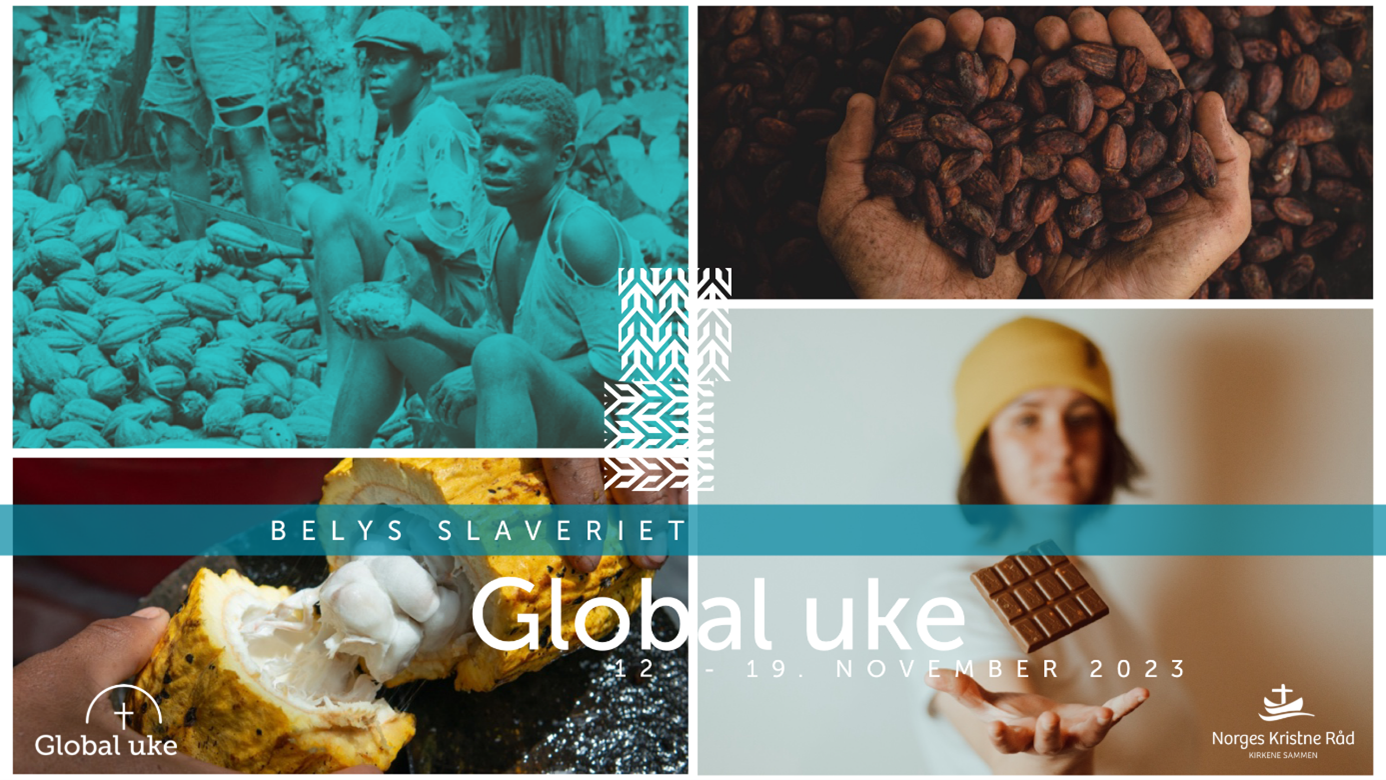 Promobilde. Belys slaveriet. Global uke 12.-19.november 2023. Foto: Norges Kristne Råd. 