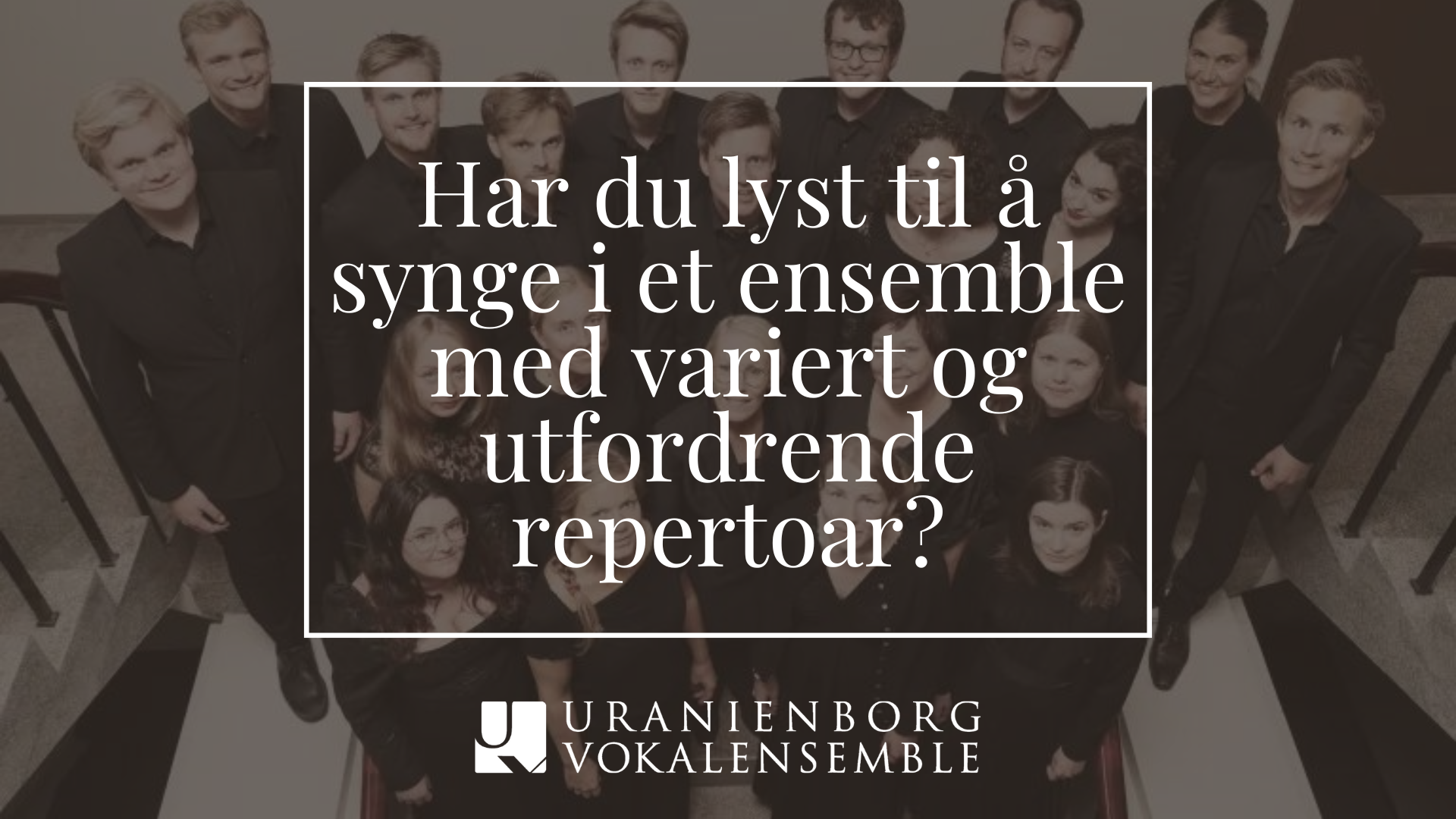 UV søker nye sangere