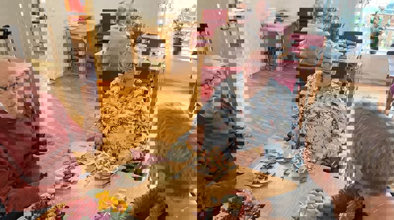 Trivelig formidagstreff!