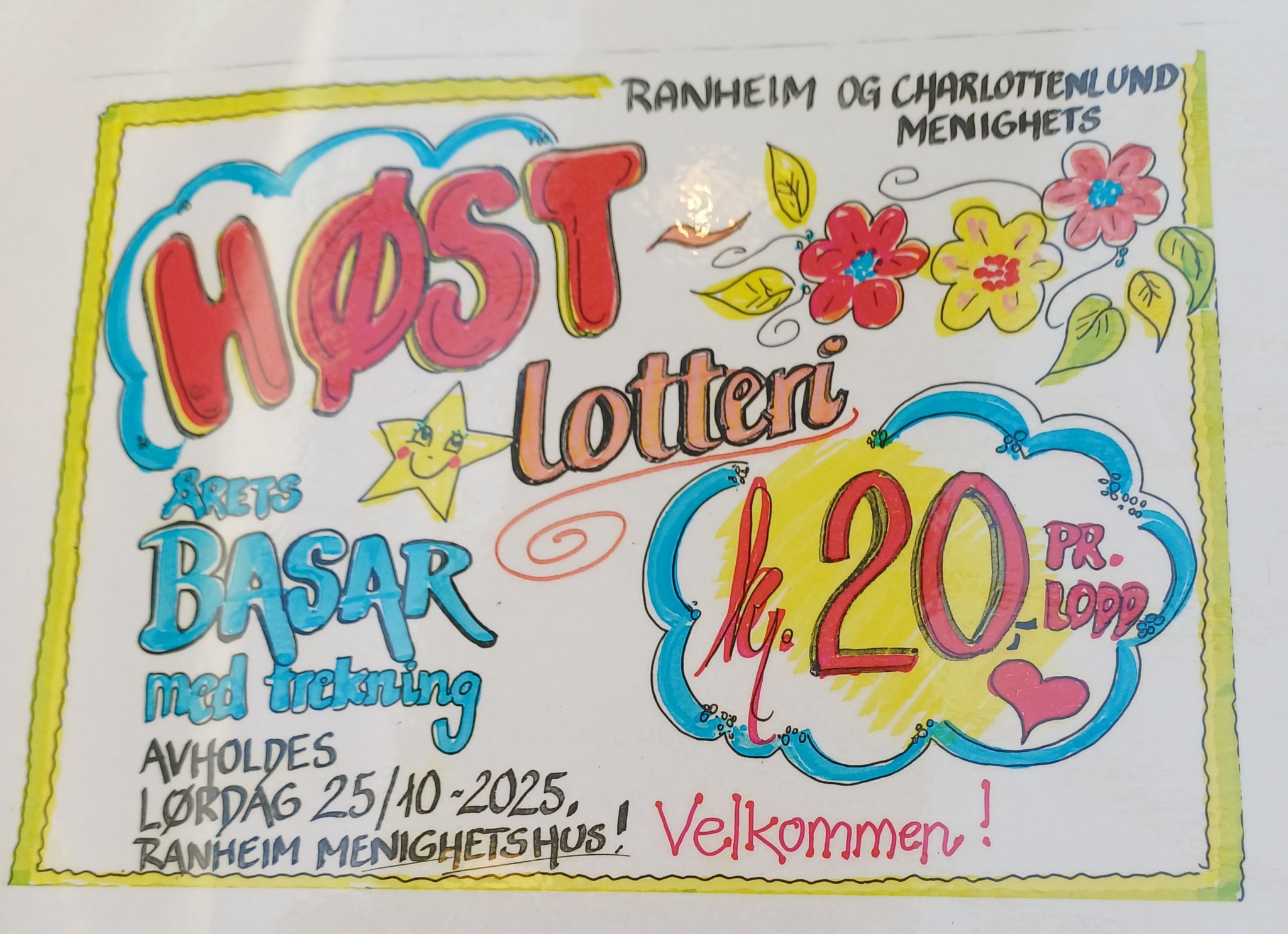 Velkommen til høstbasar 2025!