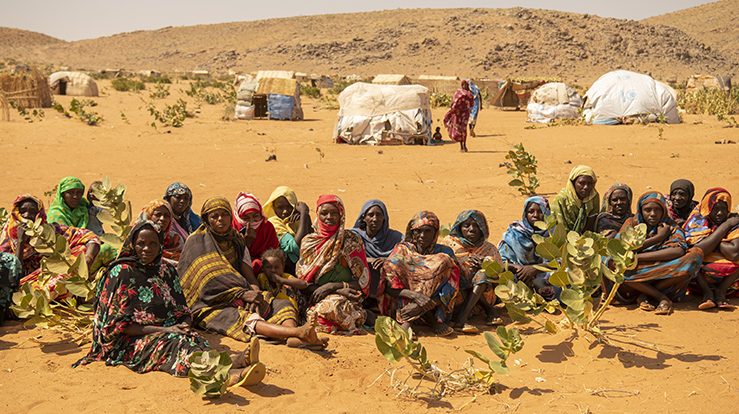 Nød i Sudan (Arkivfoto; Håvard Bjelland, Kirkens Nødhjelp)