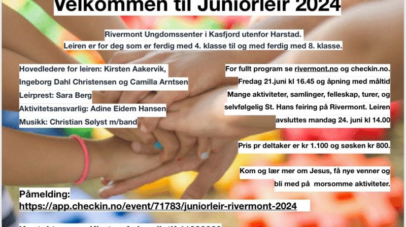 Vekommen til Juniorleir 2024