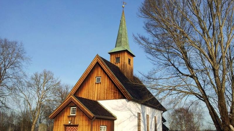 Nesodden kirke - Stenges for orgel bygging!