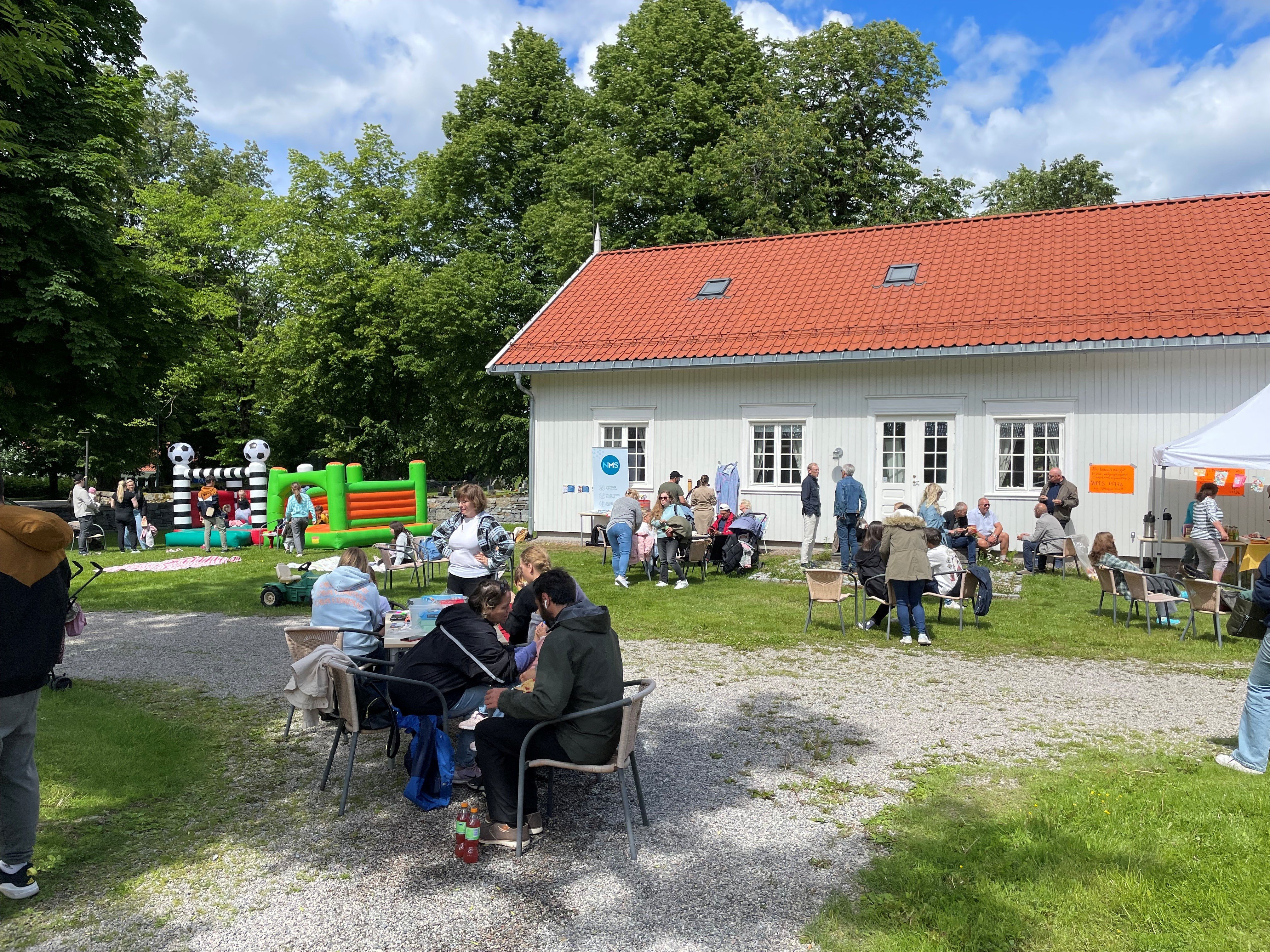 Misjonstivoli for hele menigheten på Prestegårdstunet