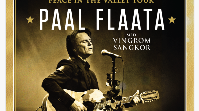 Velkommen til Elviskonsert med Paal Flaata og Vingrom Sangkor -AVLYST AV ARRANGØR