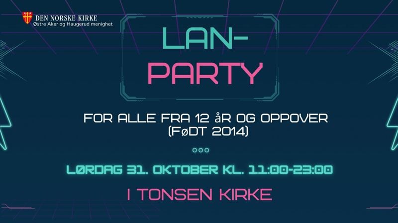 LAN-party i Tonsen kirke