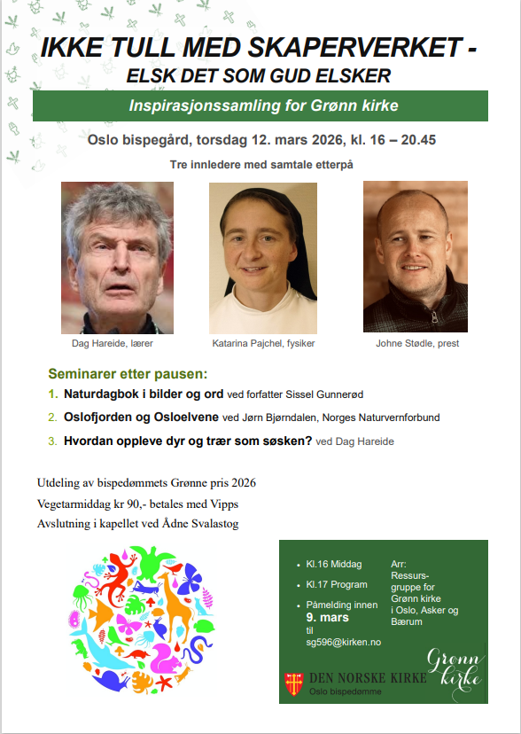 Inspirasjonssamling for Grønn kirke