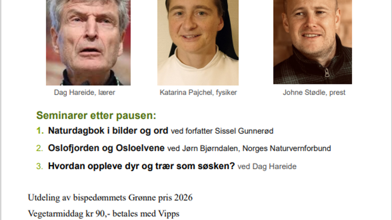 Inspirasjonssamling for Grønn kirke