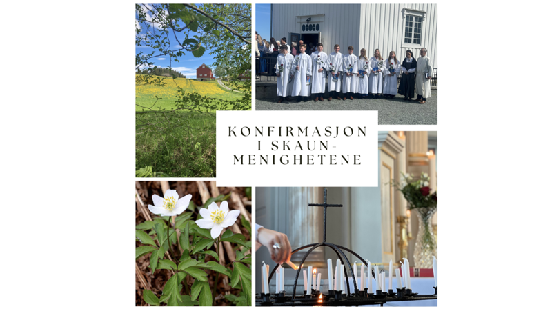 Årets konfirmanter i Skaunmenighetene