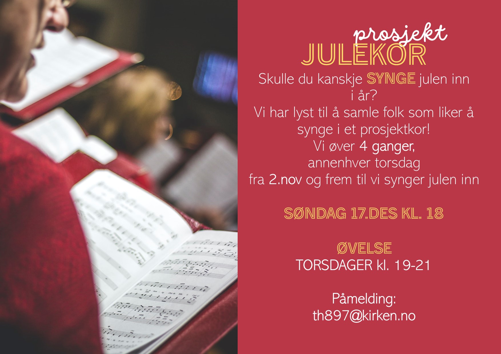 Bli med i julekor!