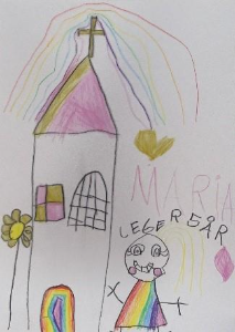 Et bilde som inneholder Barnekunst, tegning, sketch, illustrasjon

KI-generert innhold kan v&aelig;re feil.