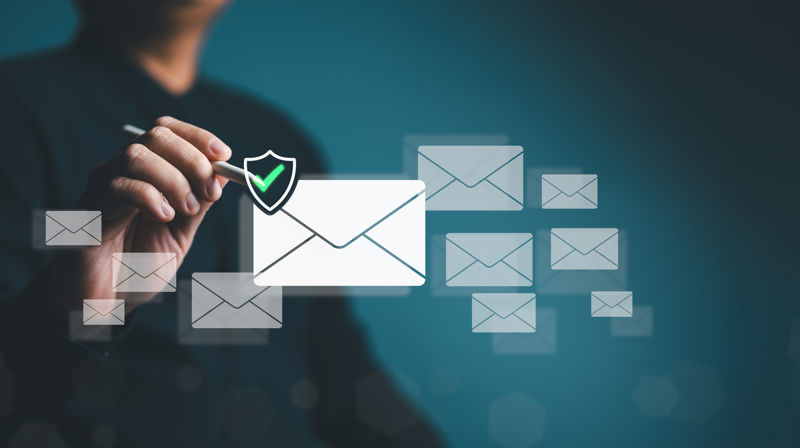 Sikker epost gjennom eDialog (foto Dreamstime ID 56623330)