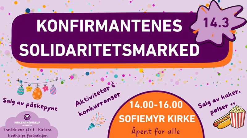 Solidaritetsmarked lørdag 14. mars