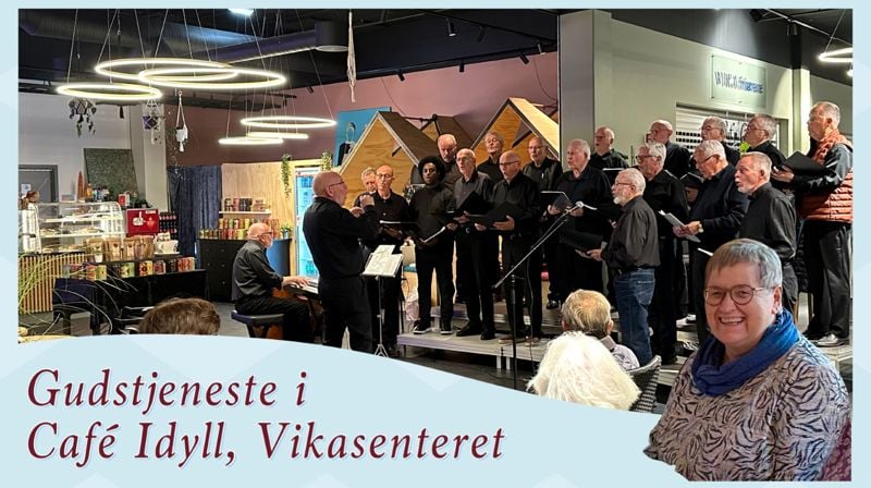 GUDSTJENESTE PÅ KAFÈ IDYLL 19.1. kl 18.00