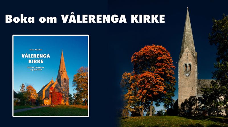 "Vålerenga kirke. Kirken, brannen og kunsten." Boka om Vålerenga kirke