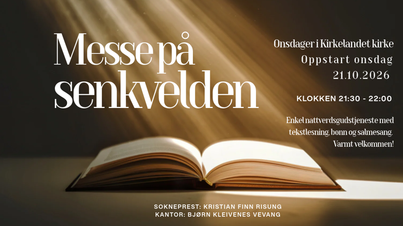 Messe på senkvelden