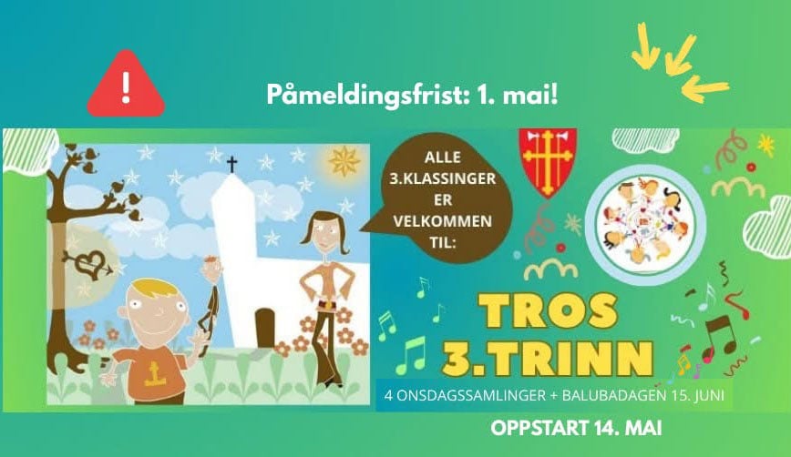 Velkommen på TROS 3. trinn