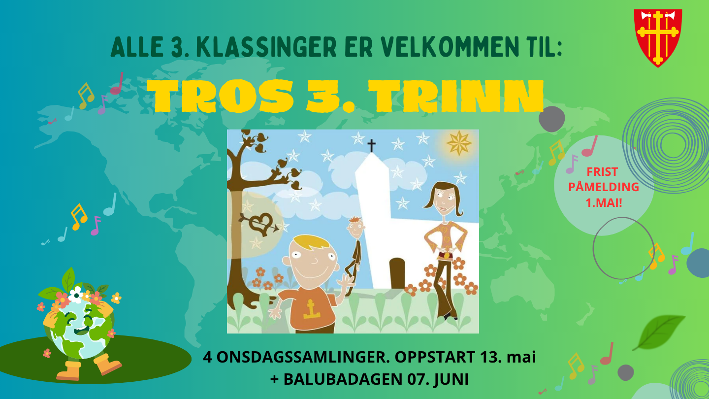 Velkommen på TROS 3. trinn