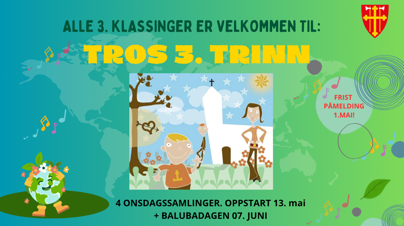 Velkommen på TROS 3. trinn