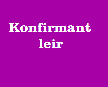 Konfirmantleir