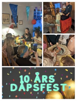 Gratulerer med dåpsdagen!