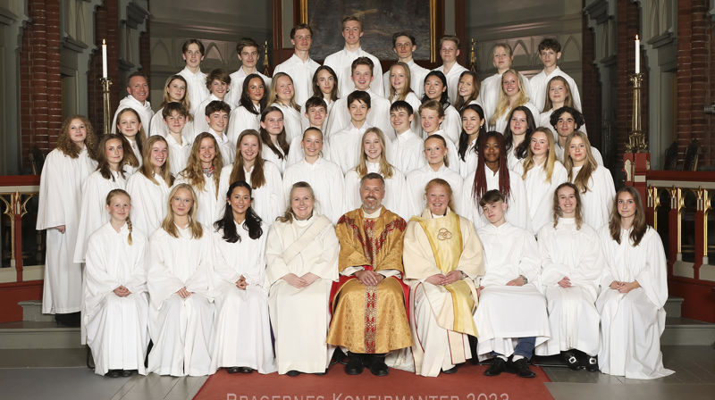 Konfirmasjoner i Bragernes kirke