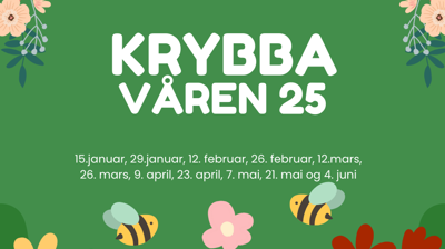 Velkommen til Krybba våren 2025