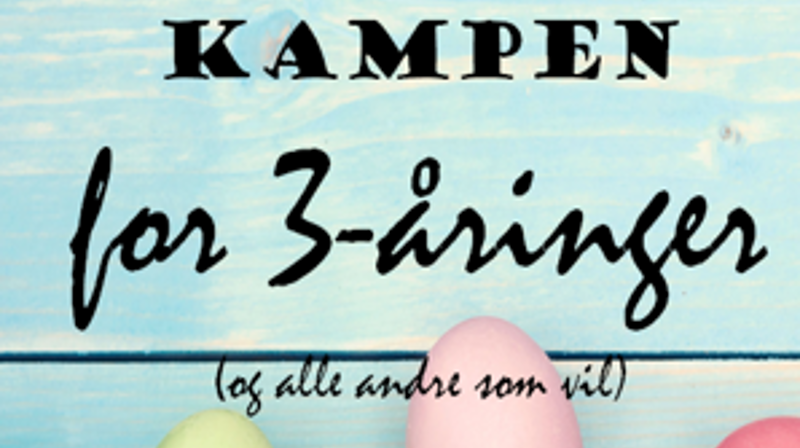 Påske for 3-åringer 2025