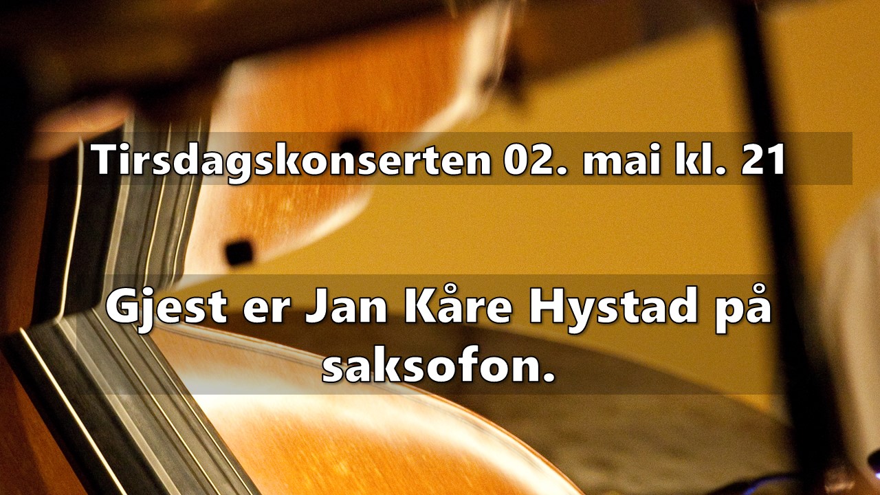 Tirsdagskonsert 2. mai